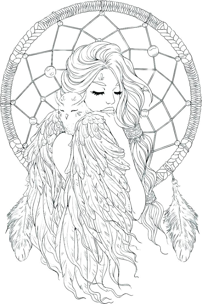 Dreamcatcher Coloring Pages Get The Coloring Page Dream Catcher 700x1050 Dreamcatcher Coloring Pages Get The Coloring Page Dream Catcher