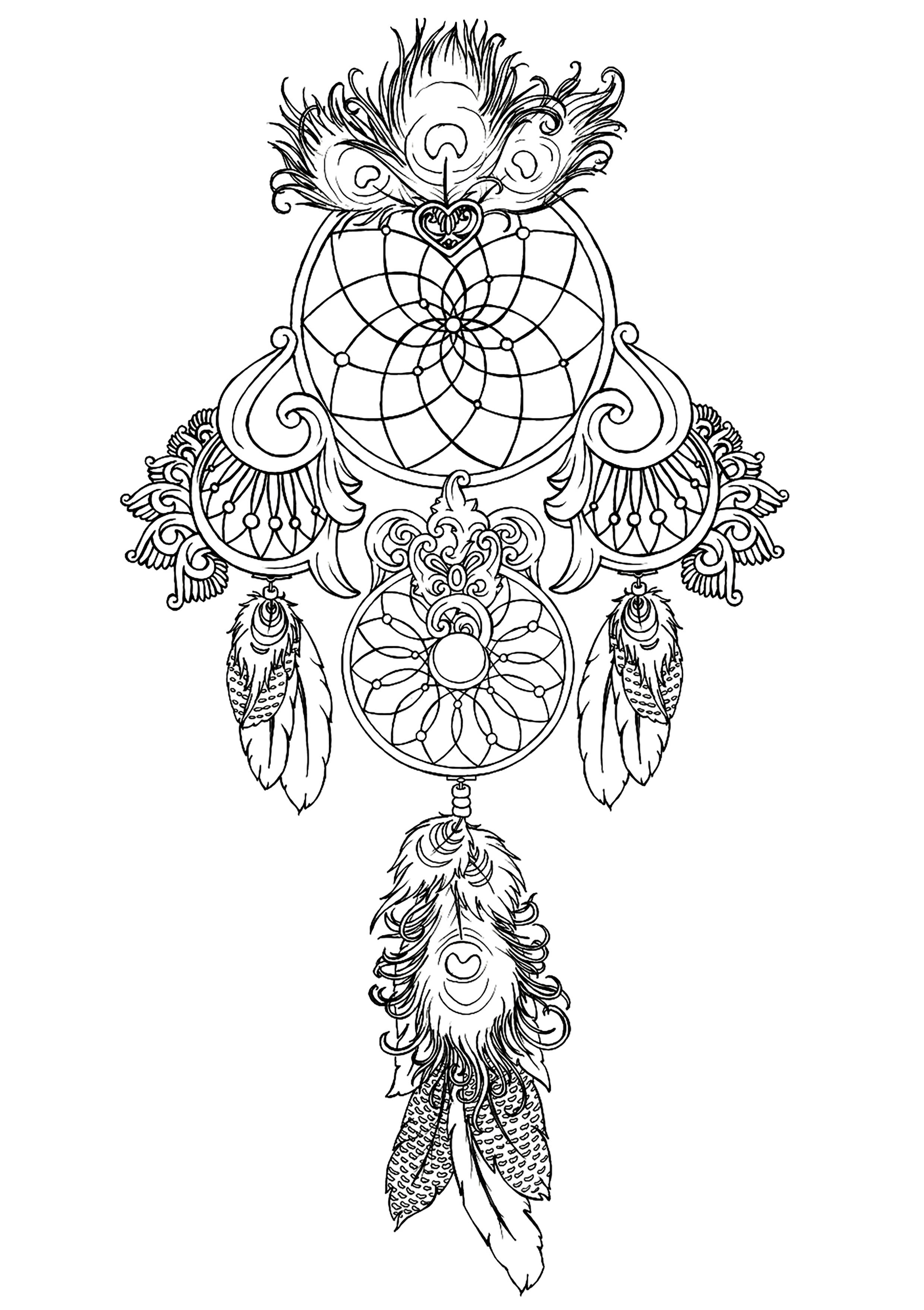 Dreamcatcher To Print 1 2479x3514 Dreamcatcher To Print 1