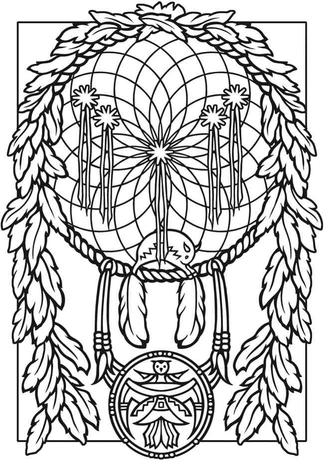 Dream Catcher Coloring Pages Figuras Para Pintar 650x925 Dream Catcher Coloring Pages Figuras Para Pintar