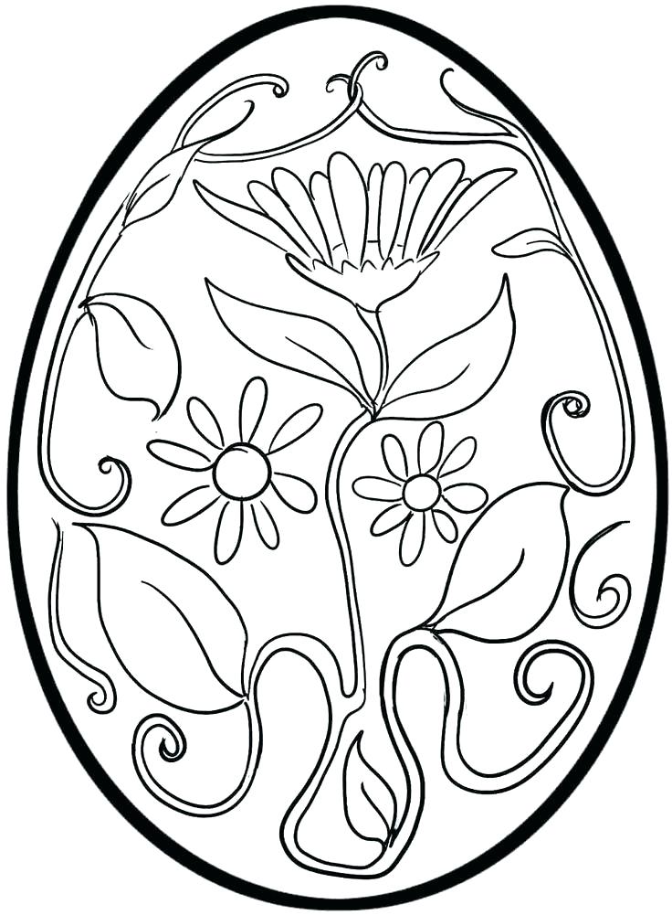 736x1001 Coloring Pages Of Easter Eggs Idea Coloring Pages For Easter