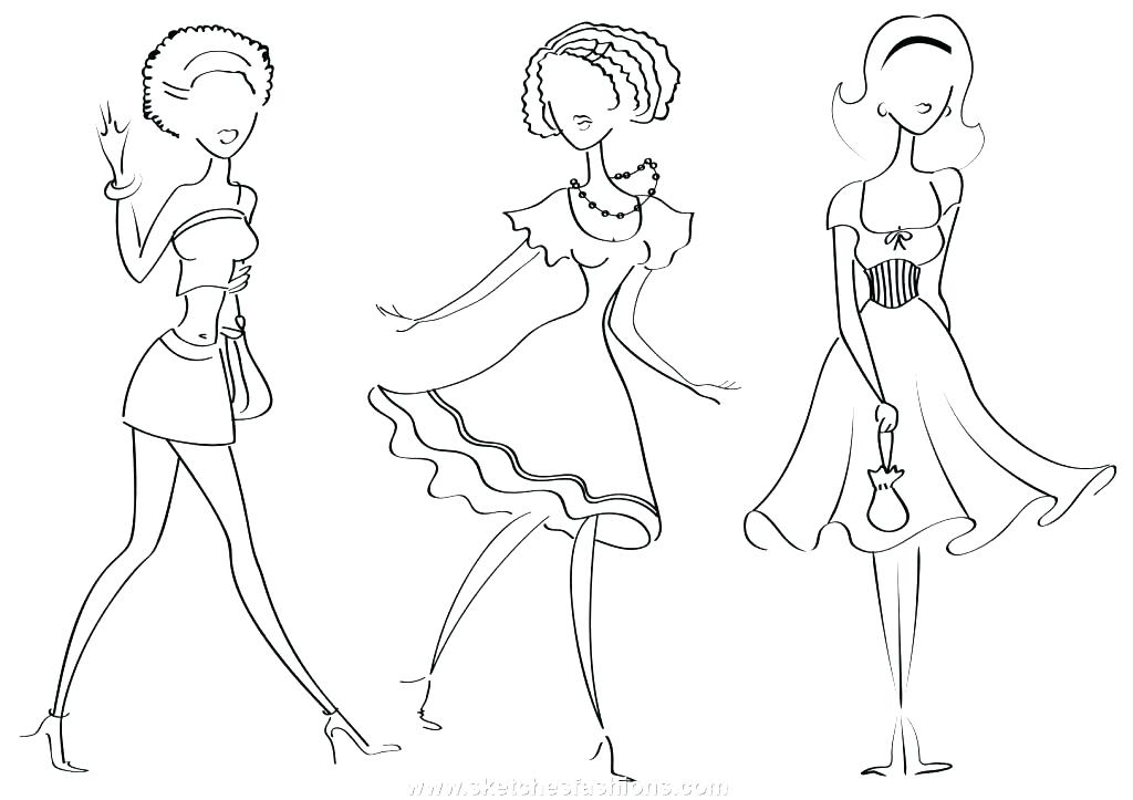 1024x723 Fashion Coloring Pages Fashion Coloring Pages Pictures Fashion