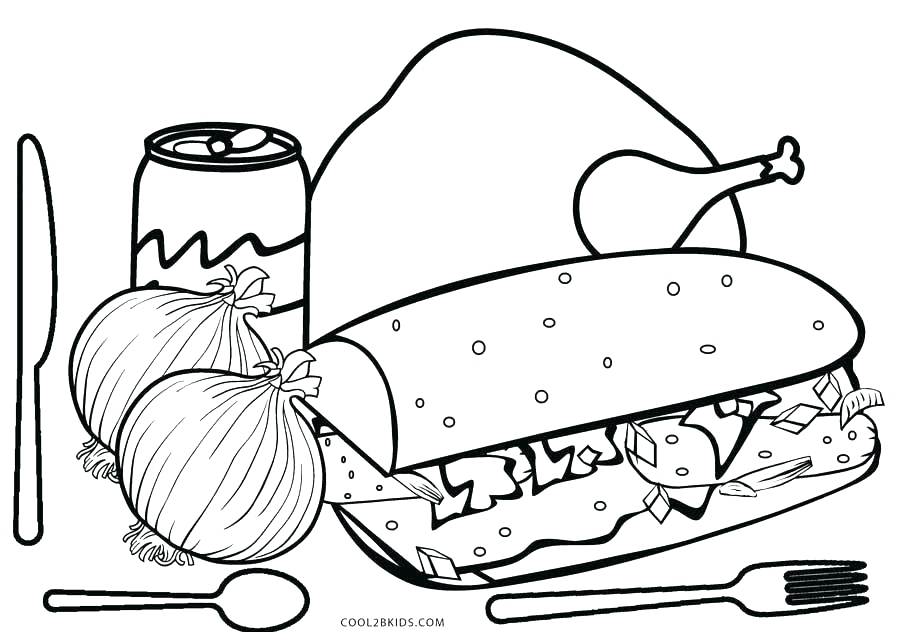 Food Coloring Pictures Various Junk Food Coloring Page Healthy 900x643 Food Coloring Pictures Various Junk Food Coloring Page Healthy