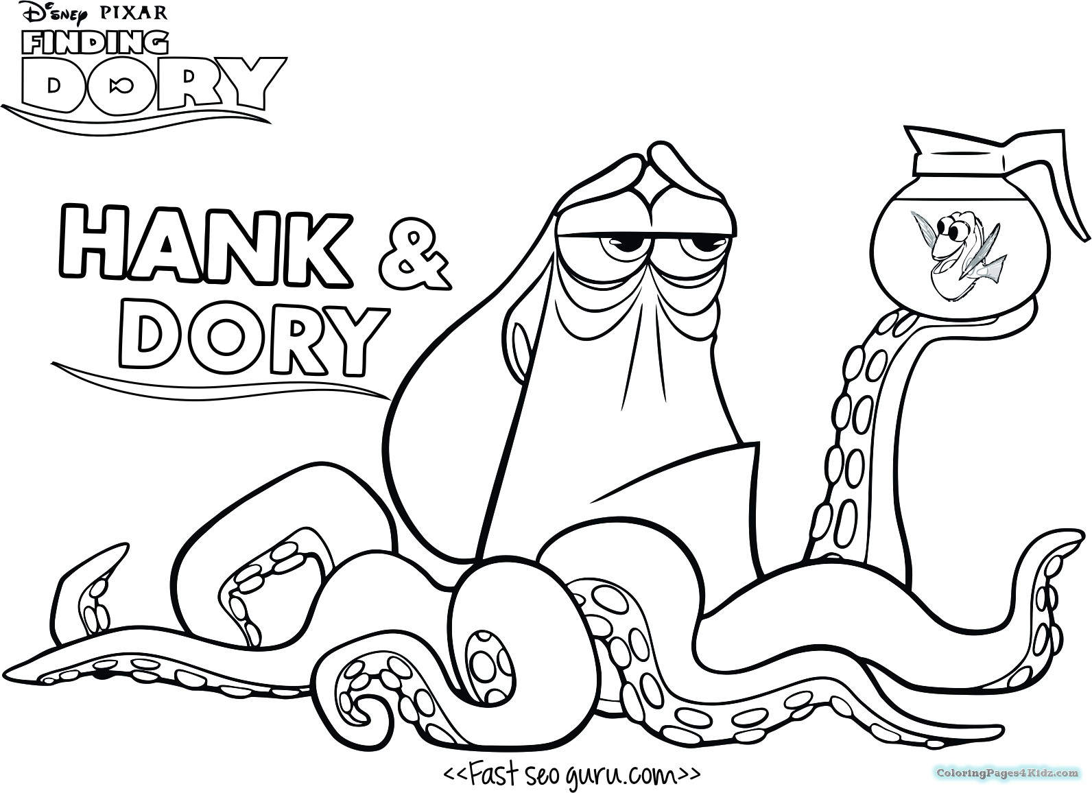 Finding Dory Coloring Pages For 3 Year Olds Coloring Pages For Kids 1592x1156 Finding Dory Coloring Pages For 3 Year Olds Coloring Pages For Kids
