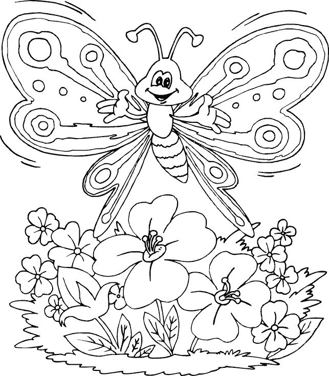 50 Best Coloring Pages Butterflies Images 643x735 50 Best Coloring Pages Butterflies Images