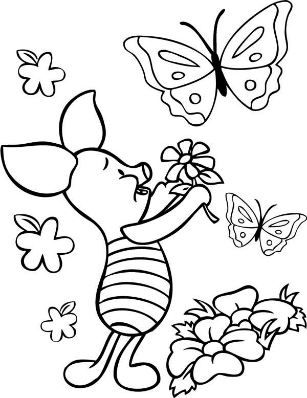 Printable Coloring Pages Flowers And Butterflies Defa Cute 600x778 Printable Coloring Pages Flowers And Butterflies Defa Cute