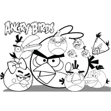 Top 40 Free Printable Angry Birds Coloring Pages Online 230x230 Top 40 Free Printable Angry Birds Coloring Pages Online