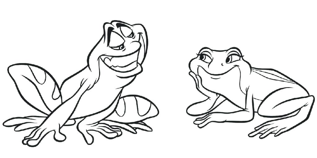 1024x510 Coloring Pages Frogs Princess And Frog Coloring Book Plus