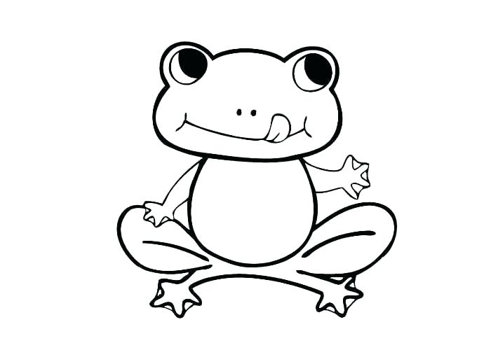 700x500 Coloring Pages Of Frogs And Lilypads Printable Frog Free Books