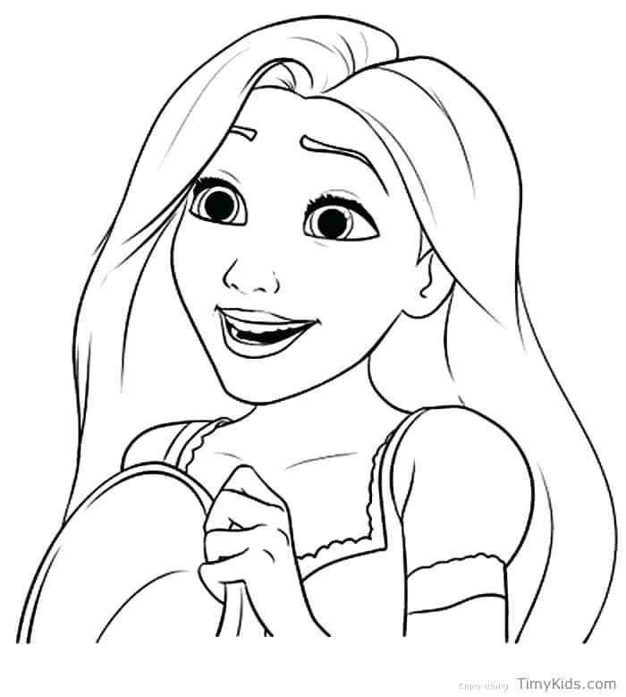 Coloring Pages Of Girls Faces at GetColorings.com | Free printable ...