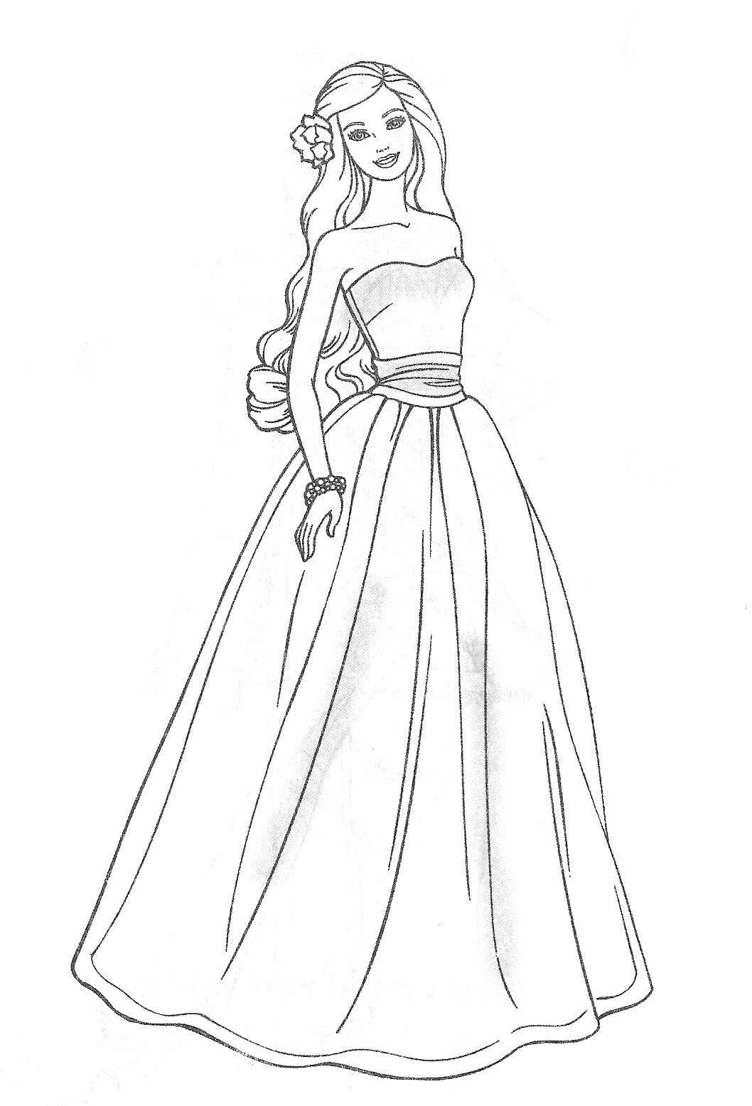 Best Barbie Coloring Pages For Girls Free 2567 Printable 1058x1556 Best Barbie Coloring Pages For Girls Free 2567 Printable