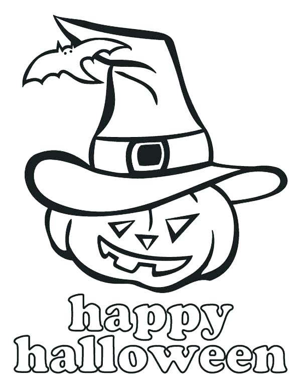 Happy Halloween Coloring Page Free Printable Coloring Pages Happy 600x777 Happy Halloween Coloring Page Free Printable Coloring Pages Happy