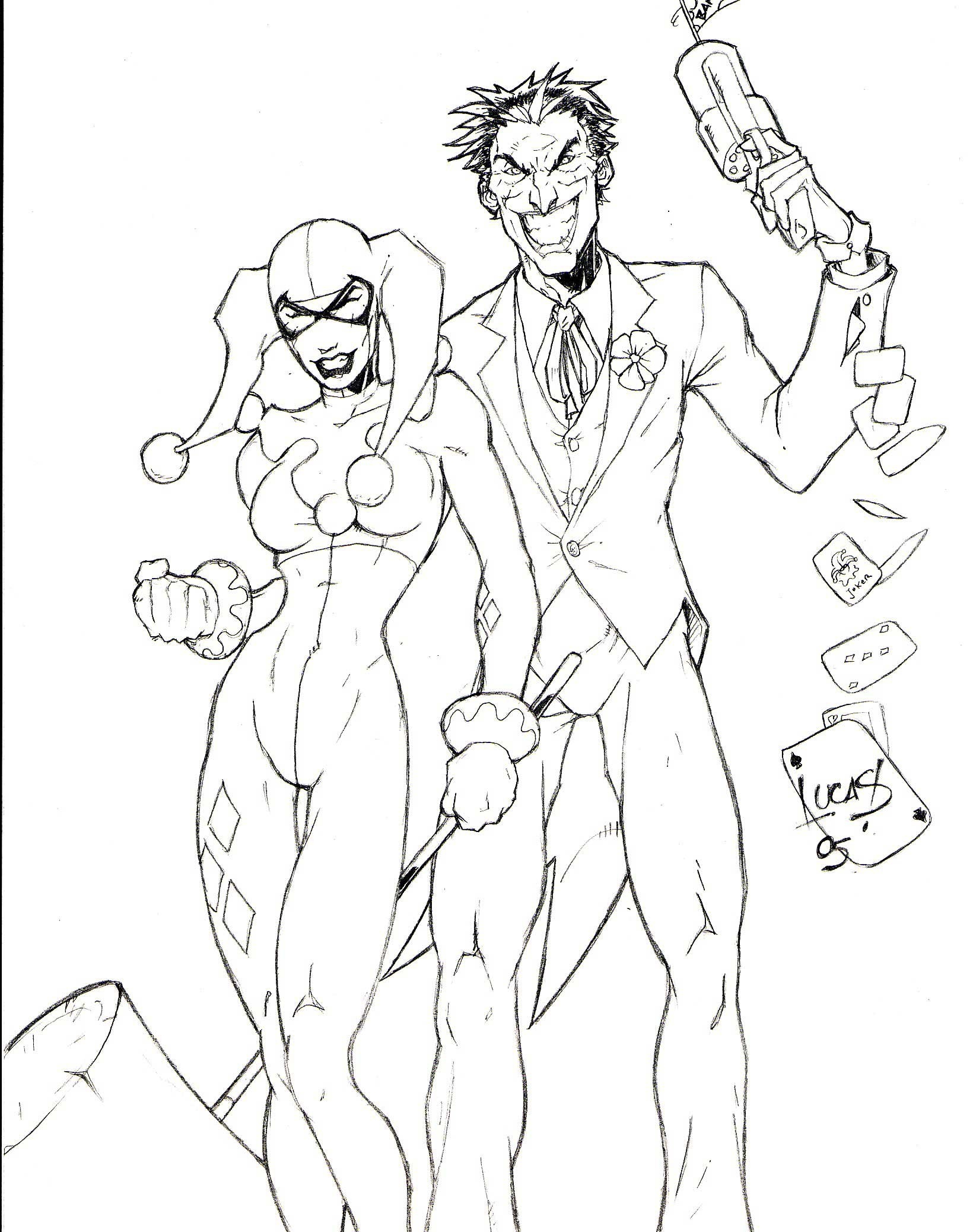 Suicide Squad Coloring Pages To Print 1640x2076 Suicide Squad Coloring Pages To Print