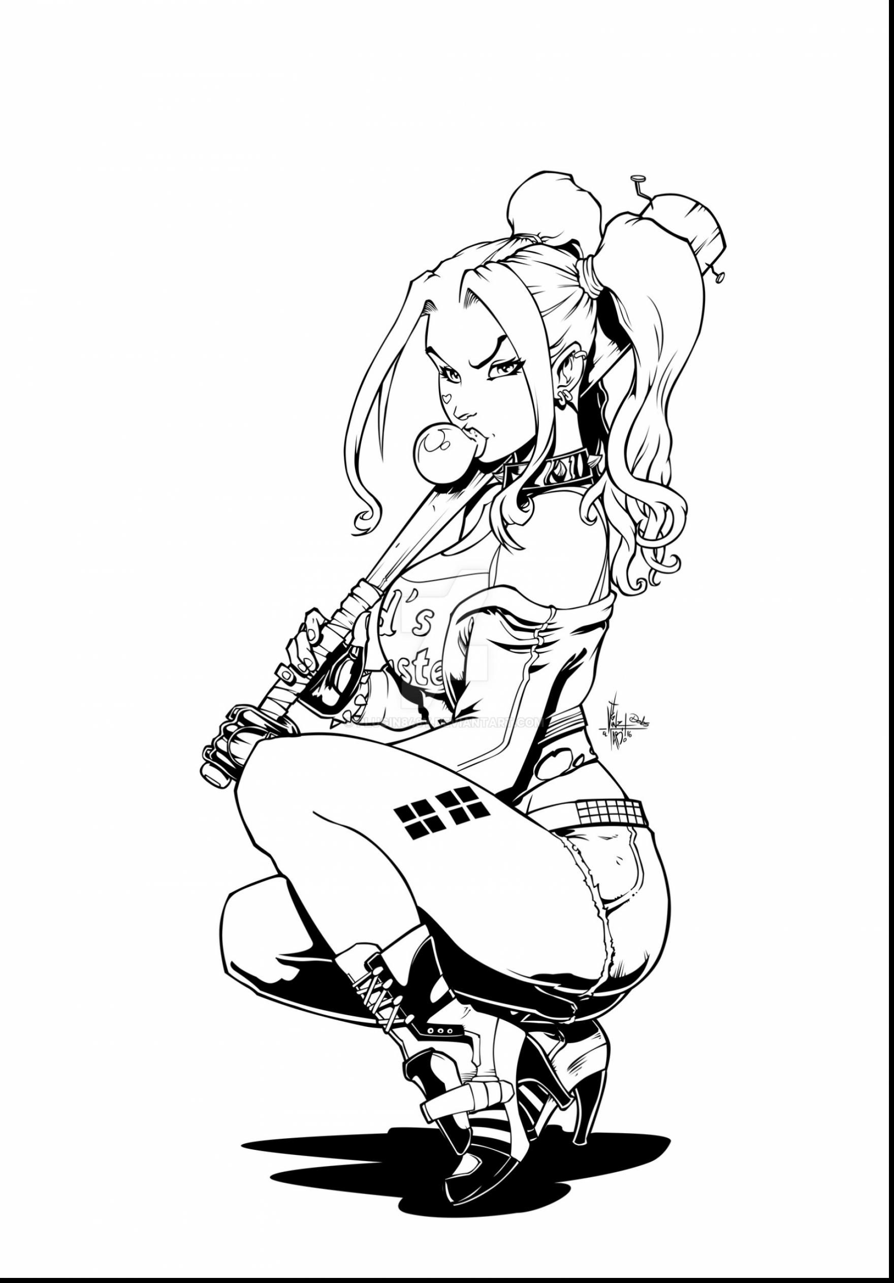 Excellent Poison Ivy Catwoman Harley Quinn Line Art With Coloring 1760x2525 Excellent Poison Ivy Catwoman Harley Quinn Line Art With Coloring