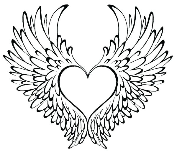 Coloring Pages Hearts With Wings Coloring Pages Hearts And Flowers 600x519 Coloring Pages Hearts With Wings Coloring Pages Hearts And Flowers