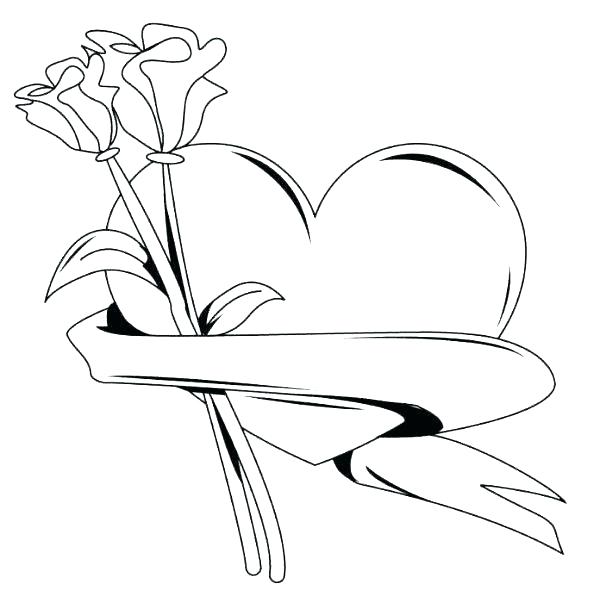 Coloring Pages Flower Coloring Pictures Of Flowers And Hearts 600x609 Coloring Pages Flower Coloring Pictures Of Flowers And Hearts