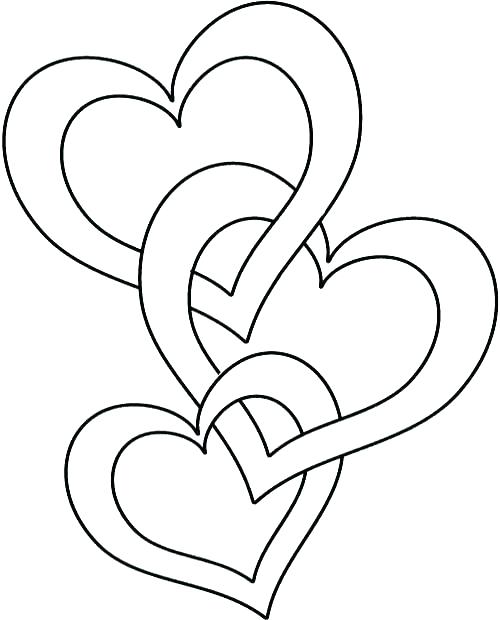 Coloring Pages Flowers Hearts Coloring Pages Hearts 500x620 Coloring Pages Flowers Hearts Coloring Pages Hearts