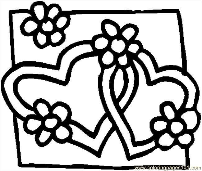 650x551 Coloring Pages Of Hearts And Peace Signs 3526179