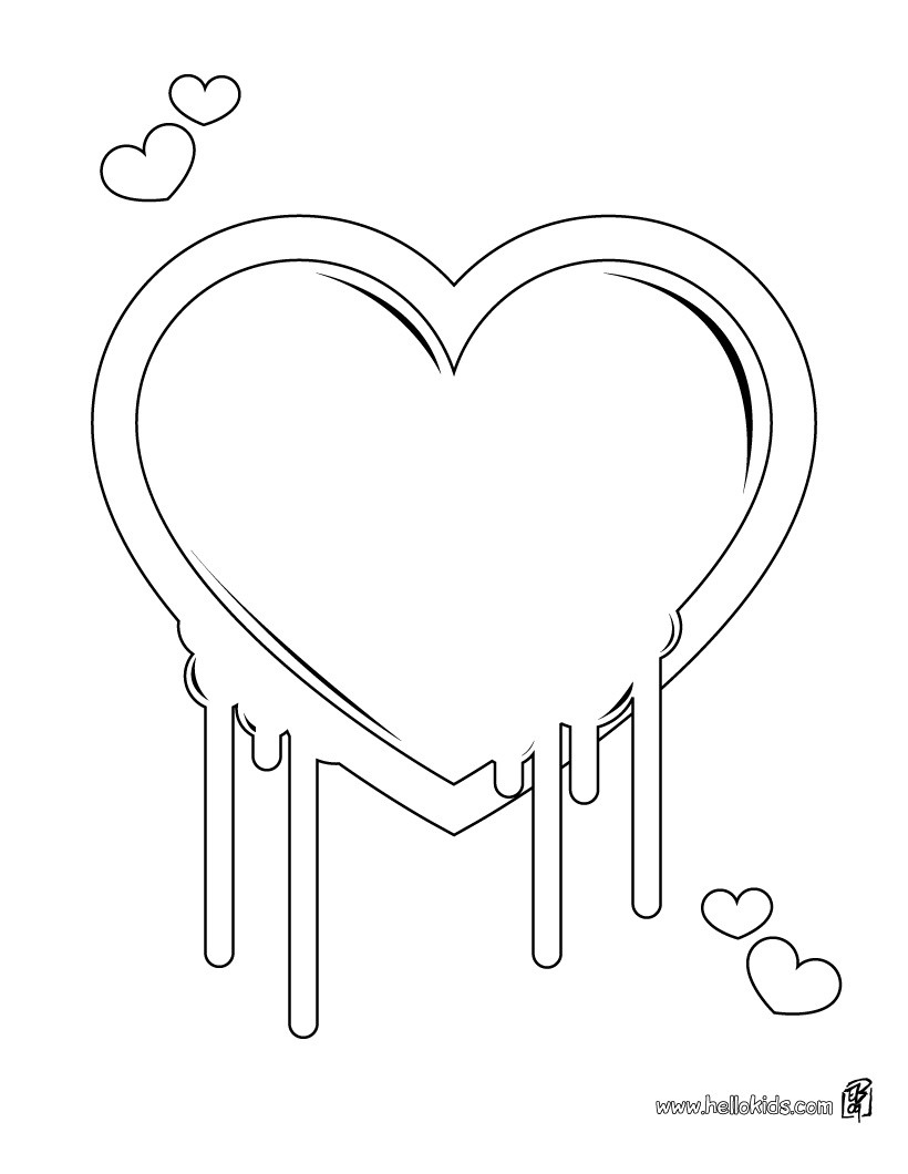 Hearts Amp Arrows Coloring Pages 820x1060 Hearts Amp Arrows Coloring Pages