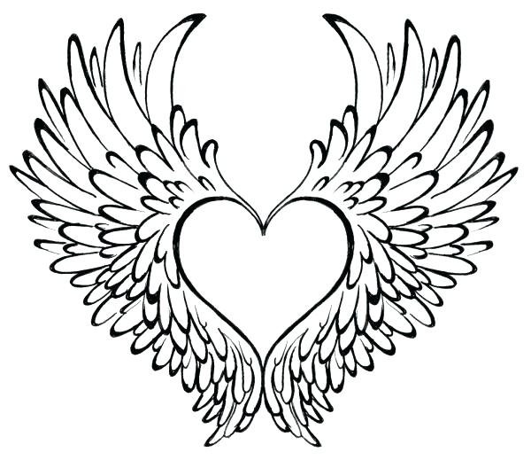 600x519 Coloring Pages Heart Heart Color Pages And Heart Coloring Page