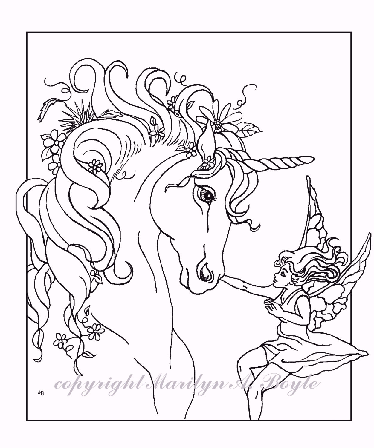 1251x1500 Adult Coloring Pages Set Of Five, Digital Downloads, Fantasy