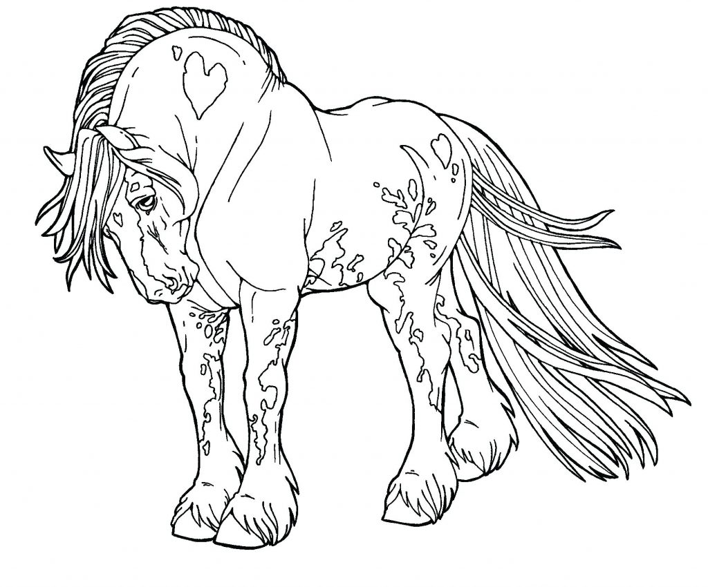 Coloring Pages ~ Horse Coloring Pages Easy Horse Coloring Pages 1024x850 Coloring Pages ~ Horse Coloring Pages Easy Horse Coloring Pages