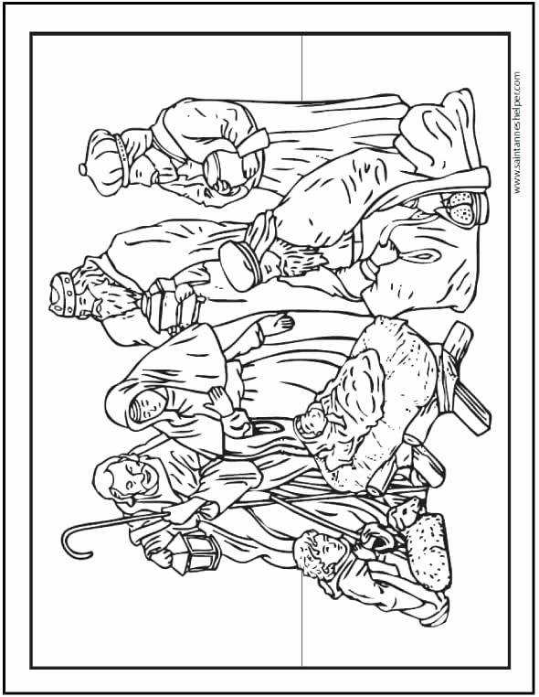 Manger Coloring Page Photograph Nativity Color Page Nativity 590x762 Manger Coloring Page Photograph Nativity Color Page Nativity