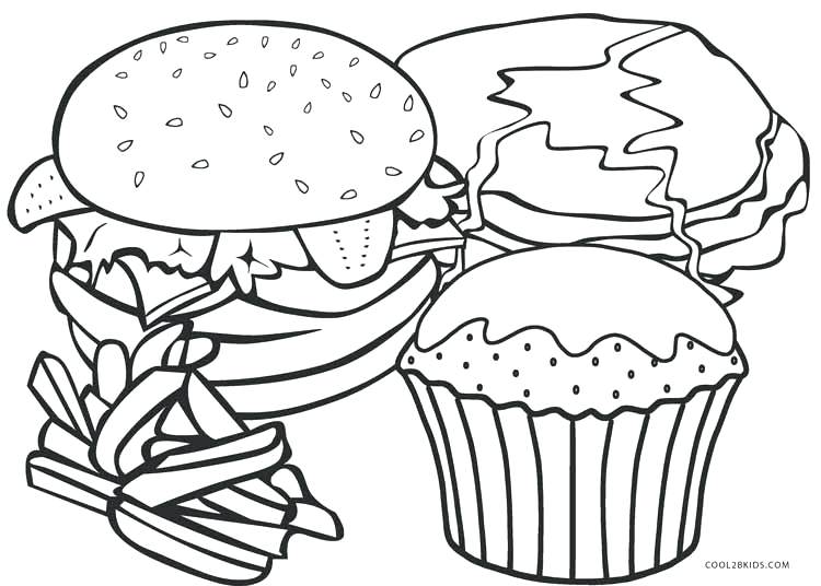 Coloring Pages Food Fast Food Coloring Pages Printable Coloring 750x536 Coloring Pages Food Fast Food Coloring Pages Printable Coloring