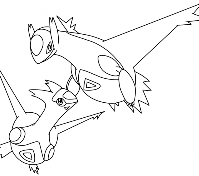 678x600 Pokemon Legendary Coloring Pages Legendary Pokemon Coloring Pages