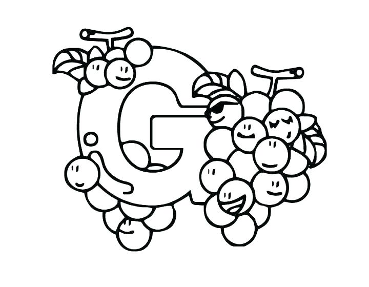 720x560 Letter G Coloring Page The Letter G Coloring Page Letter B