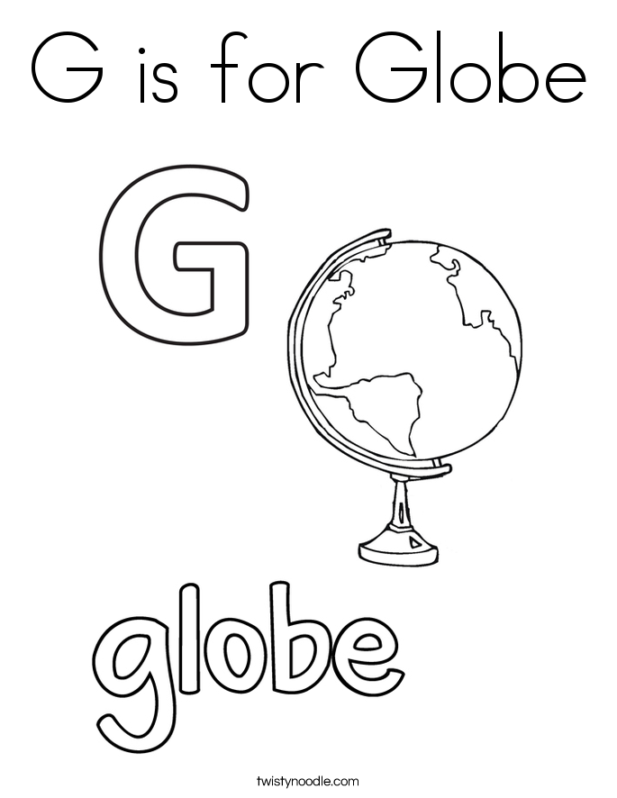 685x886 Letter G Coloring Pages