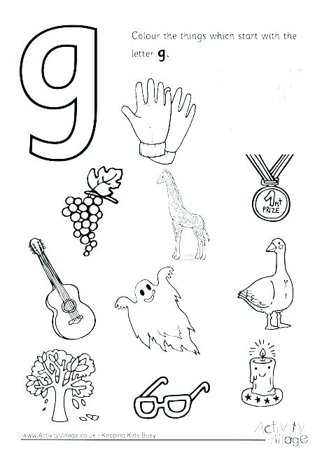 460x650 Alphabet Letter Coloring Pages