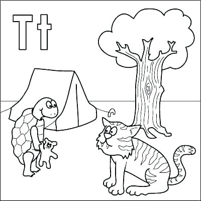 Letter T Coloring Page Letter A Coloring Page Picture Alphabet 400x400 Letter T Coloring Page Letter A Coloring Page Picture Alphabet