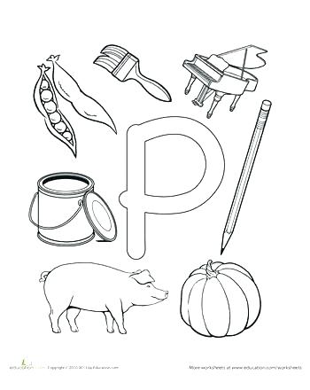 Letter T Coloring Pages Letter P Coloring Sheets Letters 350x440 Letter T Coloring Pages Letter P Coloring Sheets Letters