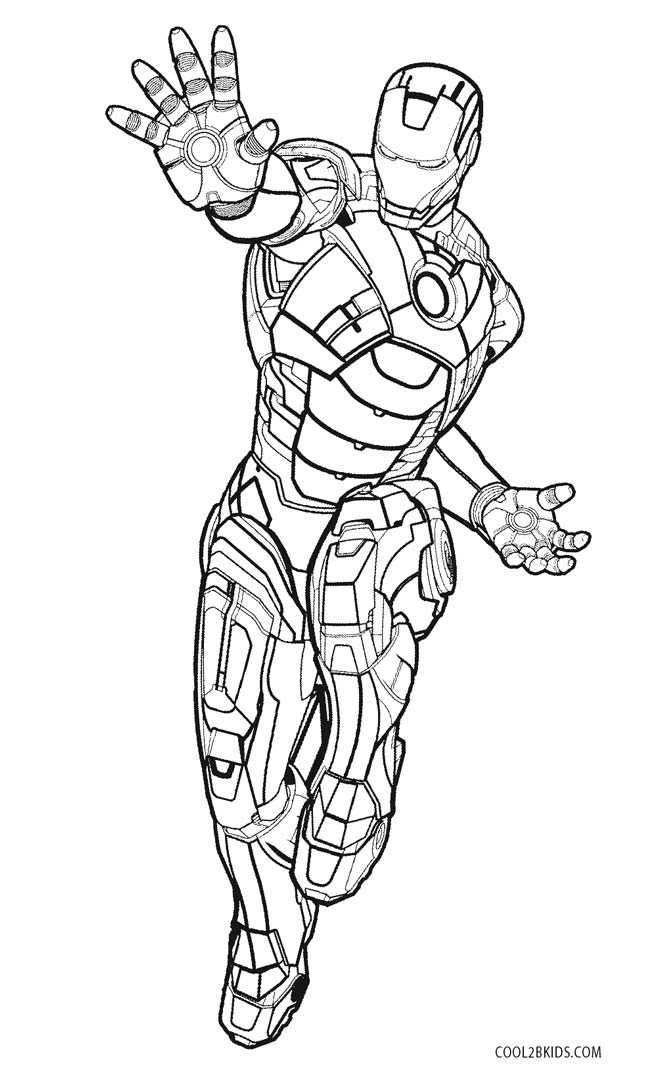 670x1075 Free Printable Iron Man Coloring Pages For Kids Cool2bkids