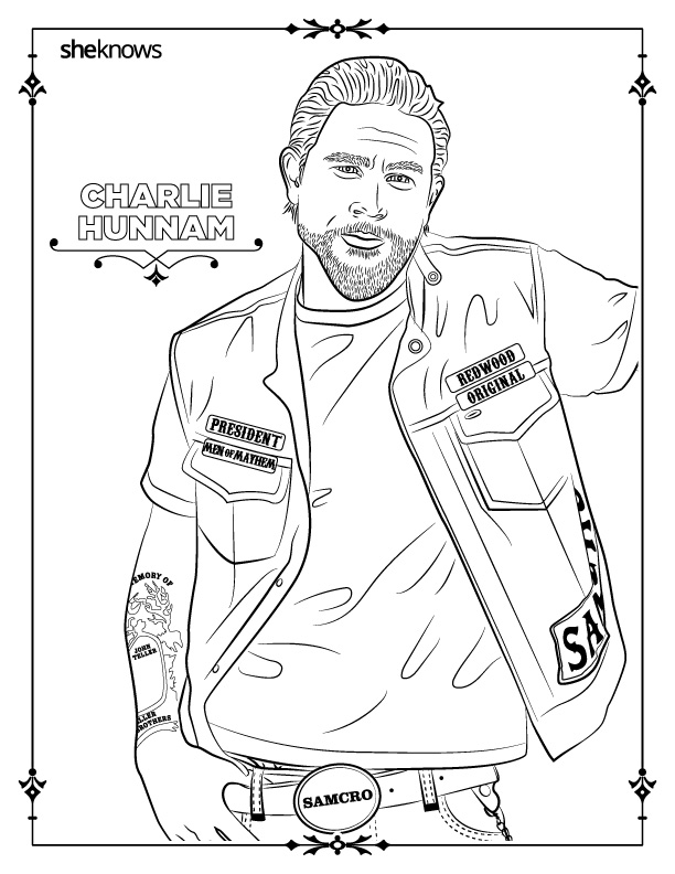 612x792 Adult Coloring Pages Men Color Bros