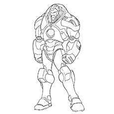 230x230 Top 20 Free Printable Iron Man Coloring Pages Online