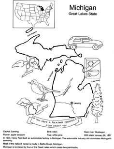 Michigan State Outline Coloring Page. Copy The Image And Paste 236x308 Michigan State Outline Coloring Page. Copy The Image And Paste