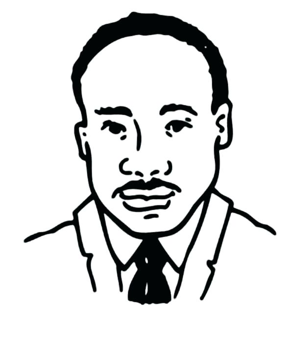 600x708 Coloring Pages For Martin King Jr Martin King Martin King Coloring