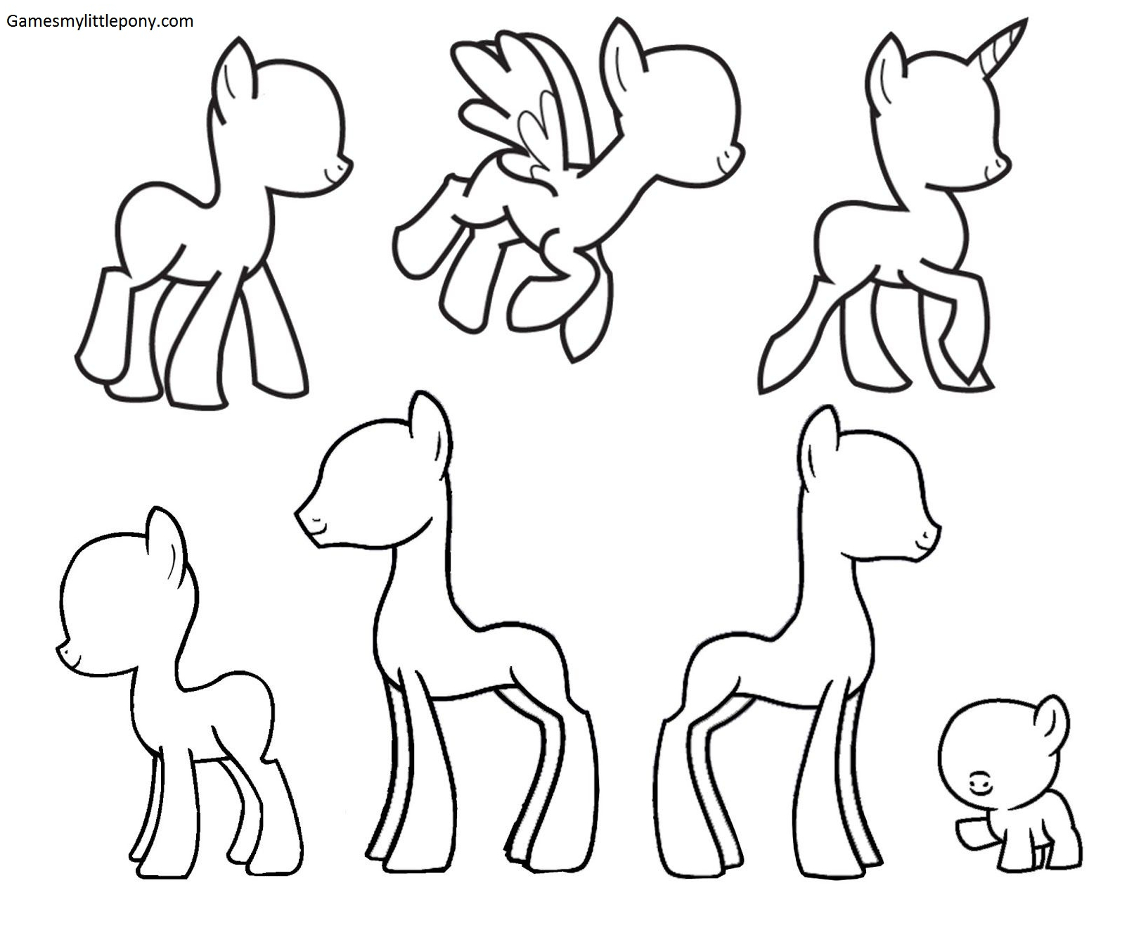 My Little Pony Coloring Pages 1613x1319 My Little Pony Coloring Pages