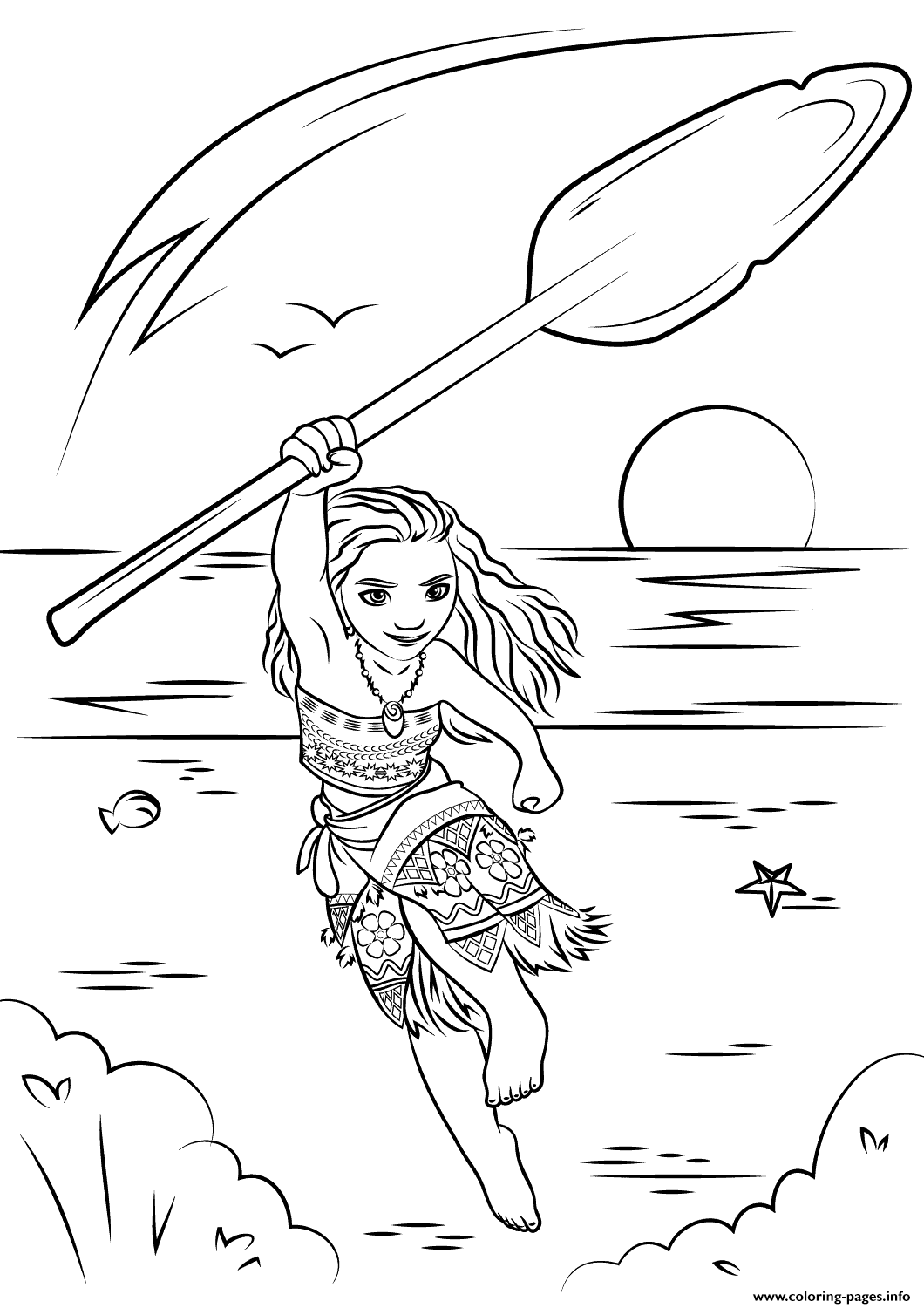 Moana Disney Coloring Pages Printable 1060x1500 Moana Disney Coloring Pages Printable