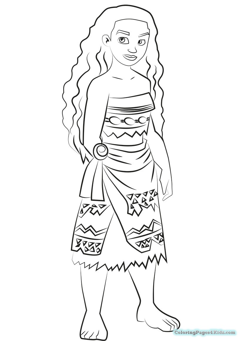 Coloring Pages Baby Moana Easy Coloring Pages For Kids 820x1160 Coloring Pages Baby Moana Easy Coloring Pages For Kids