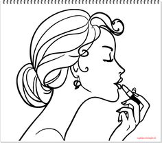 Printable Coloring Pages Coloring Accessories Makeup For Girl 236x208 Printable Coloring Pages Coloring Accessories Makeup For Girl