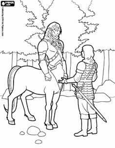 236x305 The Chronicles Of Narnia Coloring Picture Templates