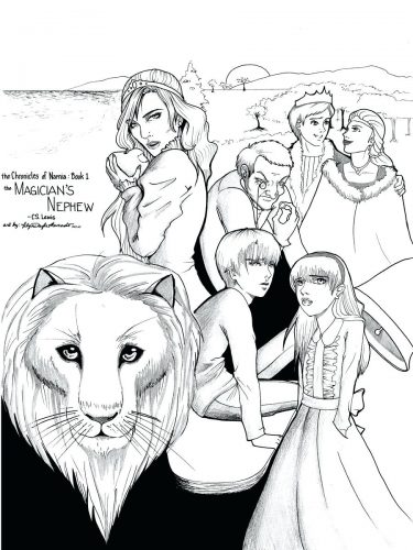 375x500 Coloring Page ~ Narnia Coloring Pages Queens Of By Free Printable