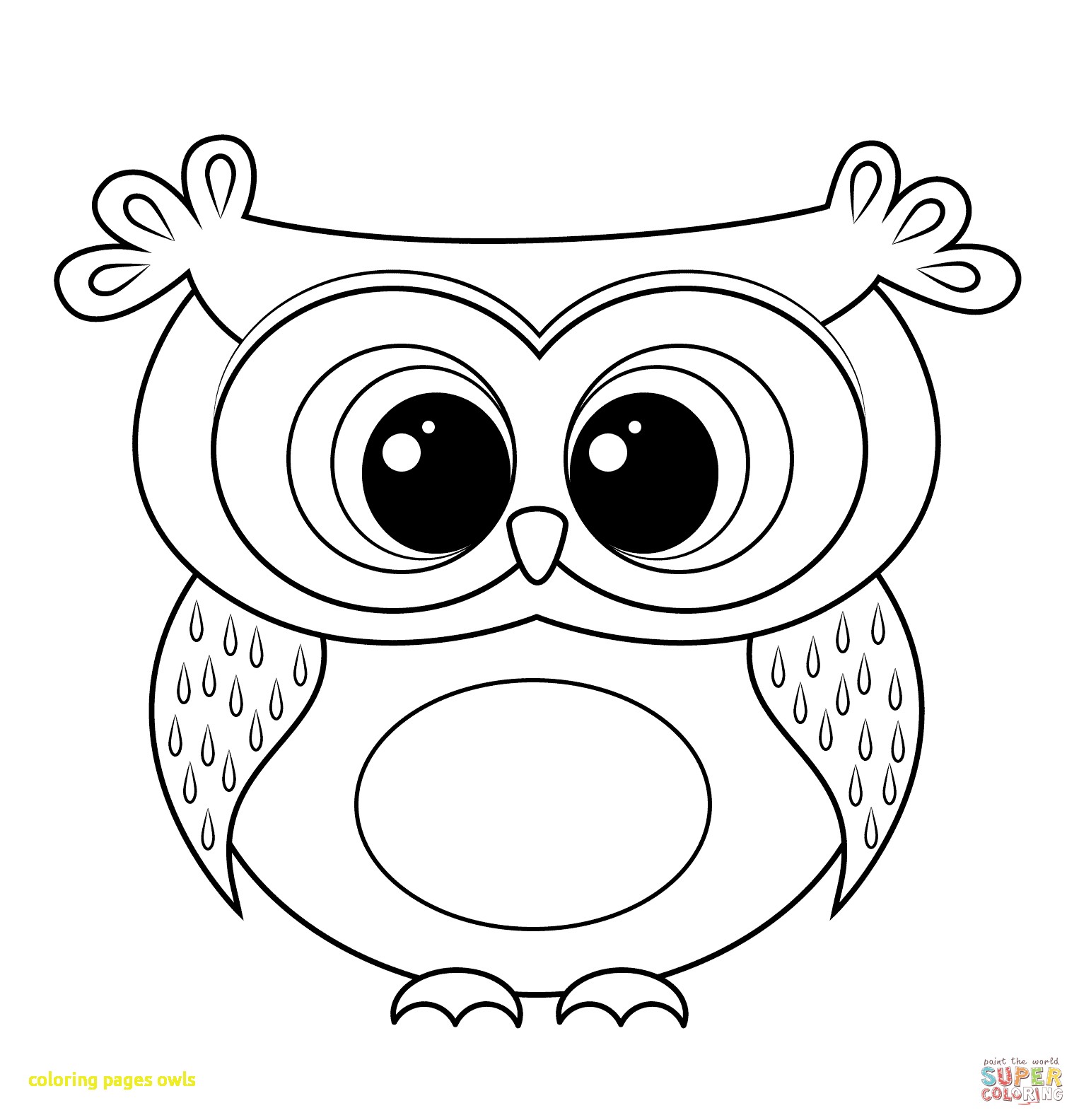 Owl Coloring Pages For Kids Printable Of Owls 1526x1584 Owl Coloring Pages For Kids Printable Of Owls