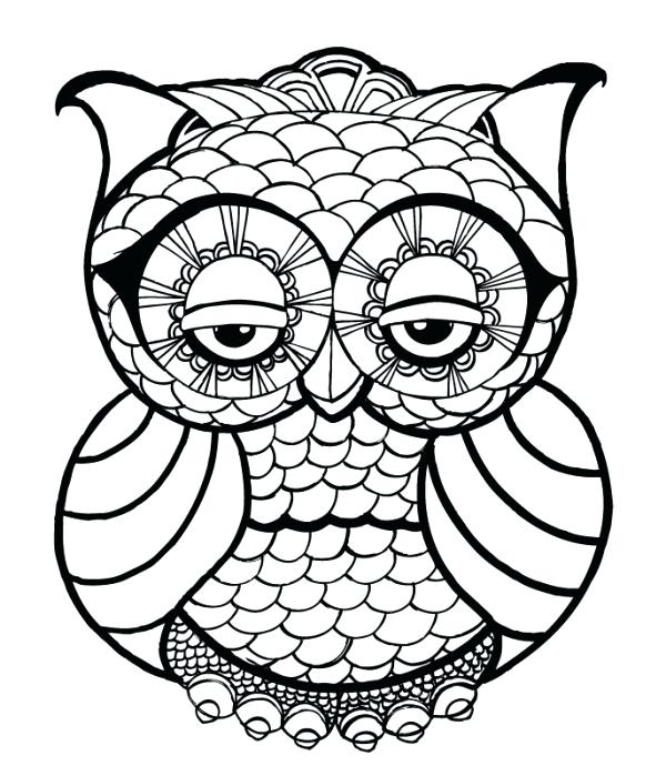 Coloring Page Owl Coloring Pages Of Best Coloring Pages Of Owls 600x699 Coloring Page Owl Coloring Pages Of Best Coloring Pages Of Owls