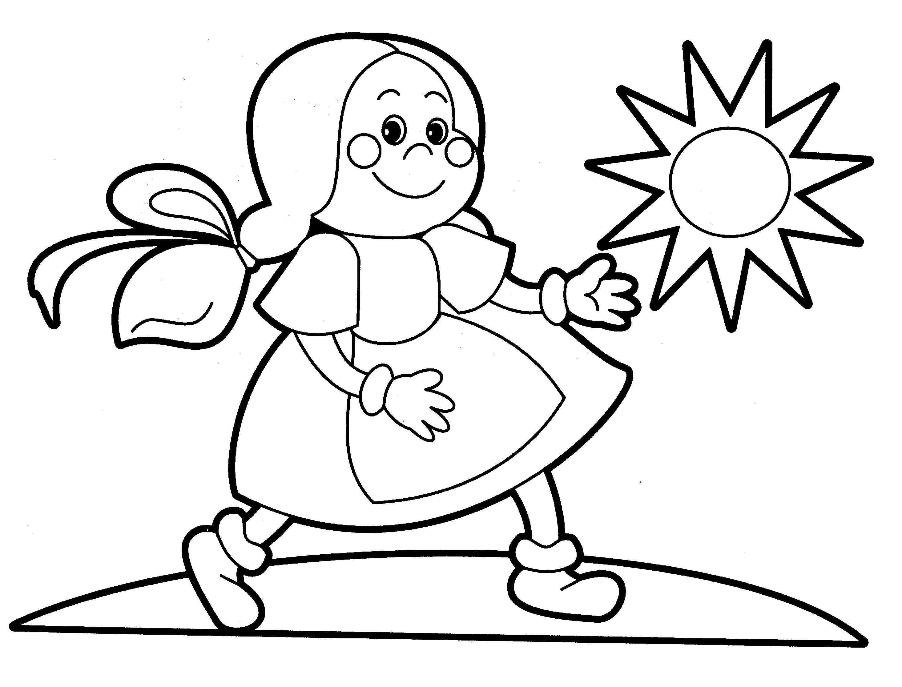 2930x2232 People Coloring Pages