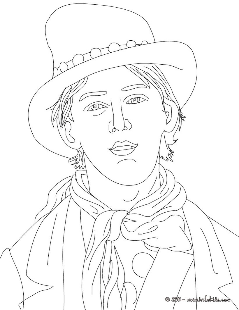 820x1060 Billy The Kid Coloring Pages