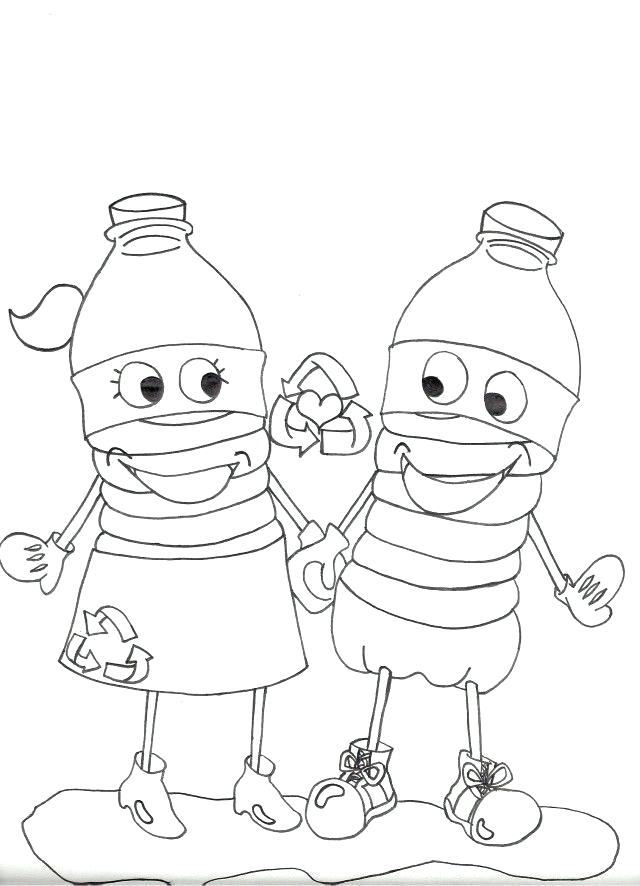 640x886 Recycle Coloring Pages Recycle With Love Coloring Pages Recycle