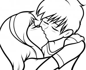 How To Draw How To Draw A Kiss For Kids 302x246 How To Draw How To Draw A Kiss For Kids